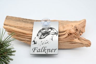 Autoschild Falkner